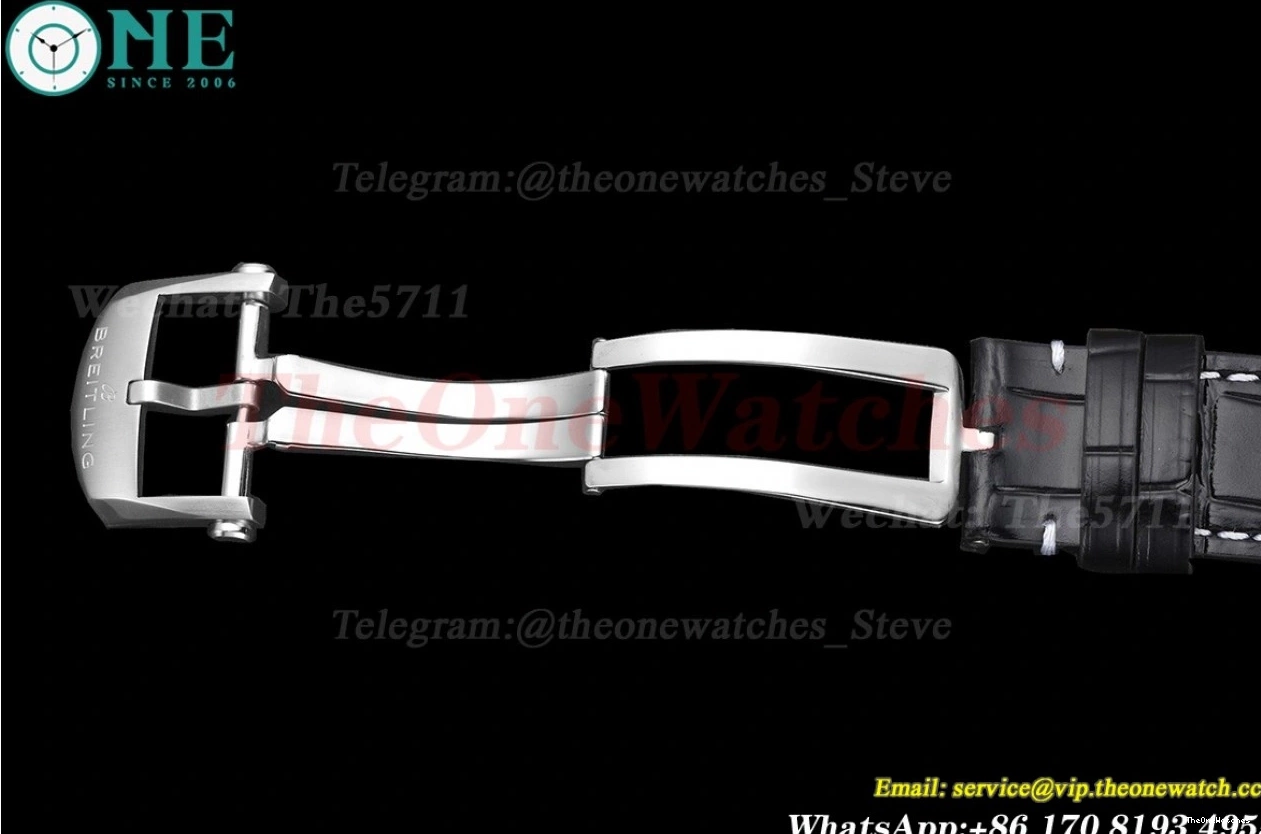 Dial 42mm SS Premier V2 LE Mod A7750 Chronograph Black B01 BLSF 0313